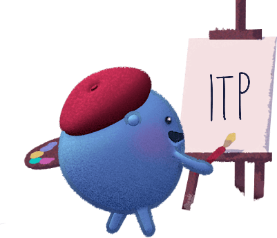 Doptelet Platelet Character Painting 'ITP'	