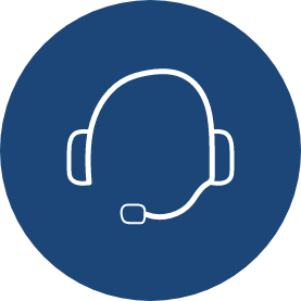 Doptelet Support Specialist Headset Icon	