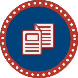 Icon representing doctor discussion guide and chronic itp tips documents for patients